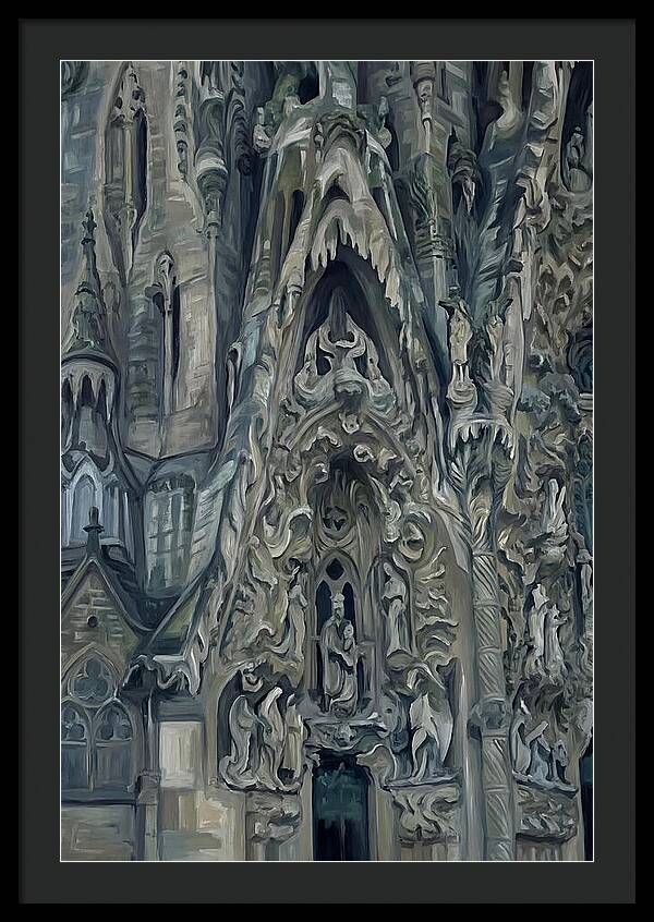 Gothic Cathedral Facade
