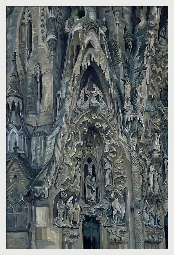 Gothic Cathedral Facade