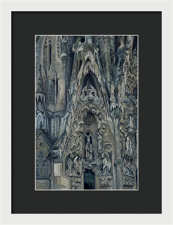 Gothic Cathedral Facade