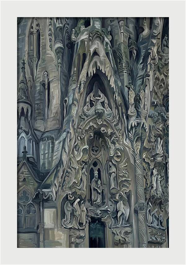 Gothic Cathedral Facade
