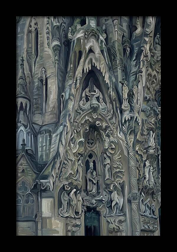 Gothic Cathedral Facade