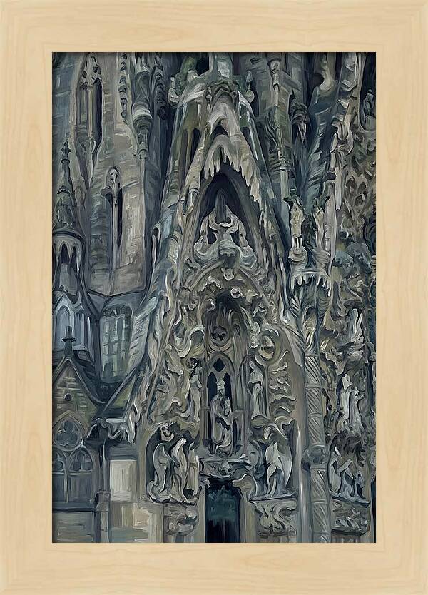 Gothic Cathedral Facade