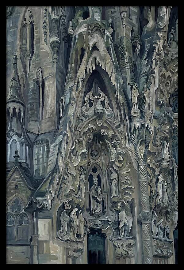 Gothic Cathedral Facade