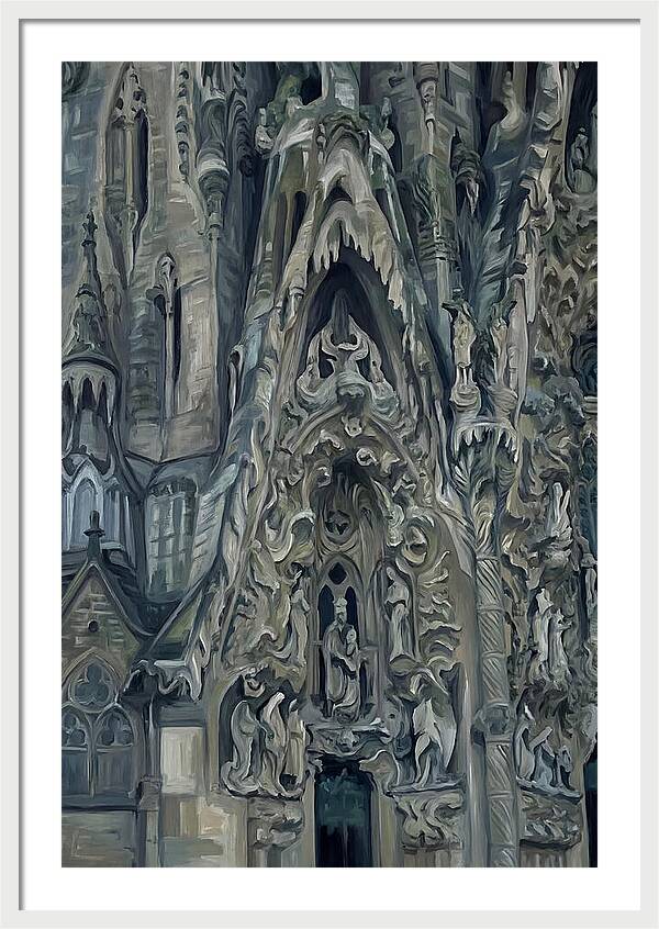 Gothic Cathedral Facade