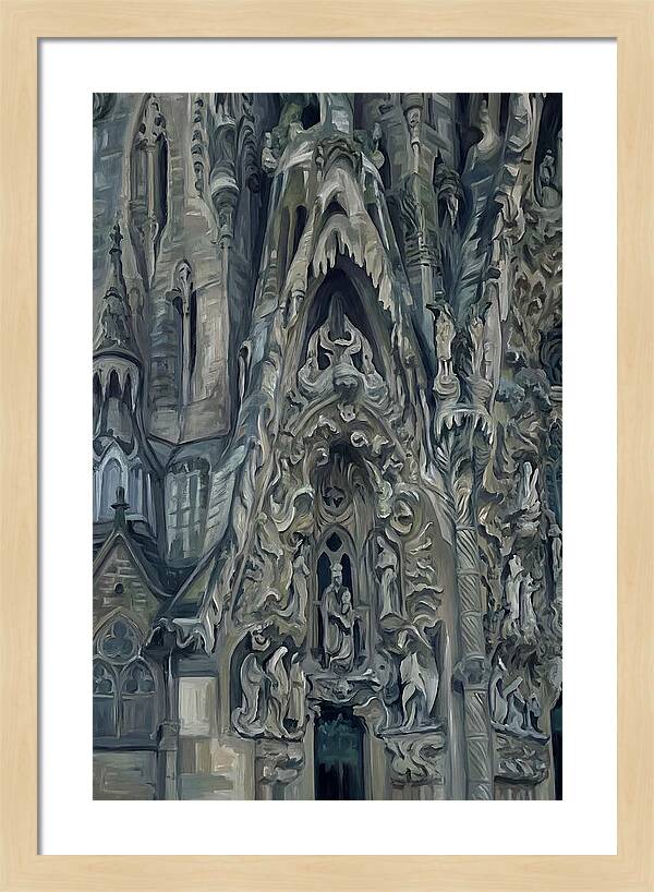 Gothic Cathedral Facade