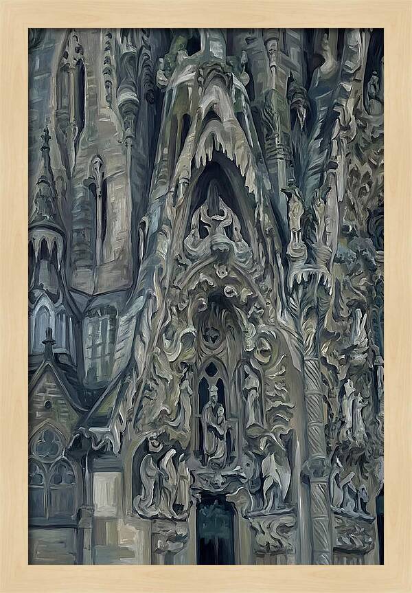 Gothic Cathedral Facade