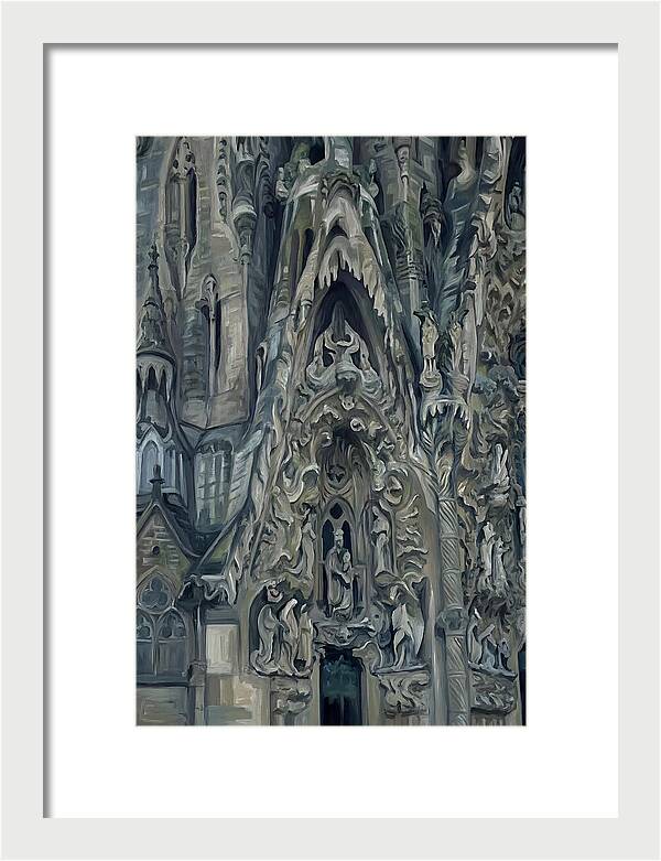 Gothic Cathedral Facade