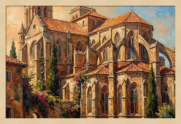 Gothic Cathedral In Bloom