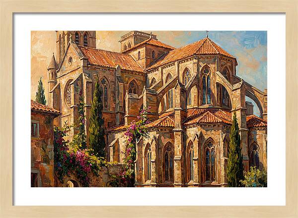 Gothic Cathedral In Bloom