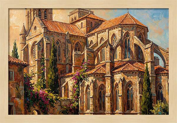 Gothic Cathedral In Bloom