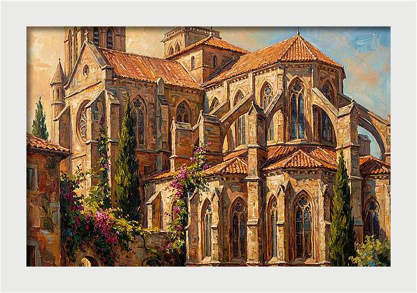 Gothic Cathedral In Bloom