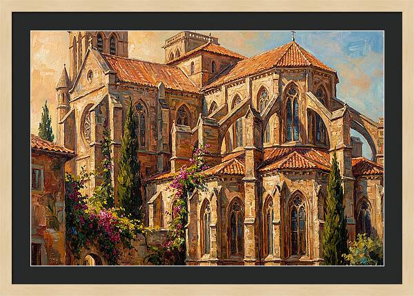 Gothic Cathedral In Bloom