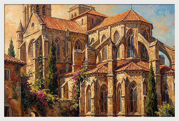 Gothic Cathedral In Bloom