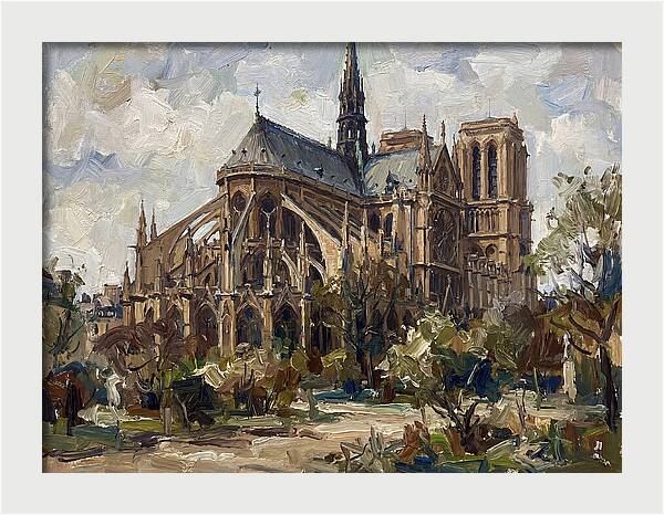 Gothic Cathedral In Nature