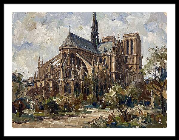 Gothic Cathedral In Nature