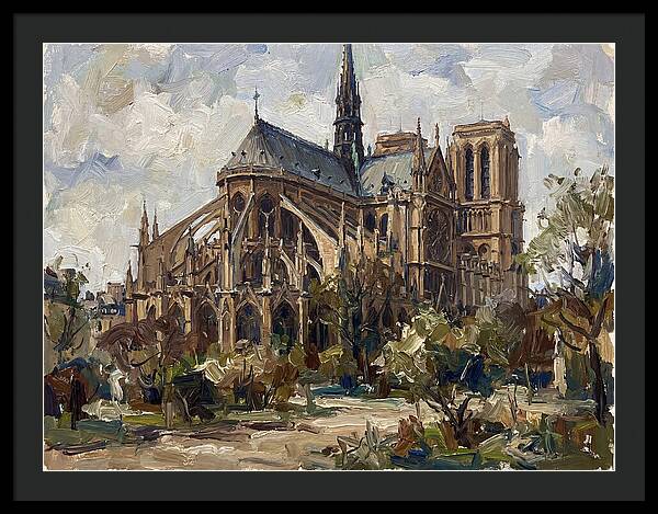 Gothic Cathedral In Nature