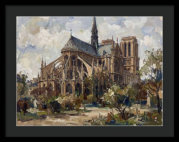 Gothic Cathedral In Nature