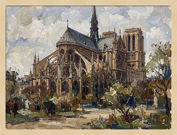 Gothic Cathedral In Nature