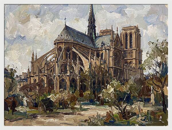 Gothic Cathedral In Nature
