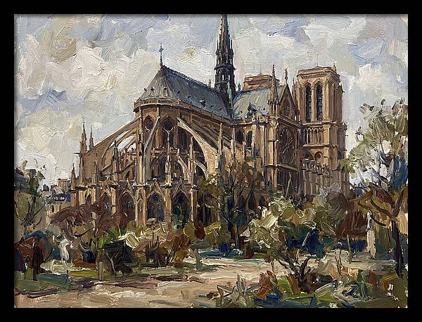 Gothic Cathedral In Nature