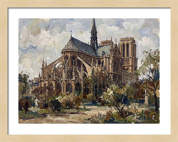 Gothic Cathedral In Nature