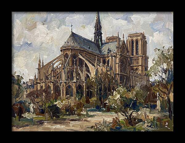 Gothic Cathedral In Nature