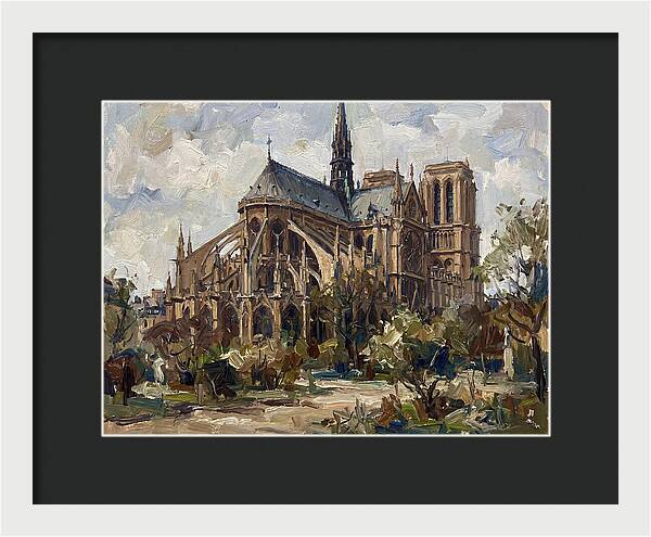Gothic Cathedral In Nature