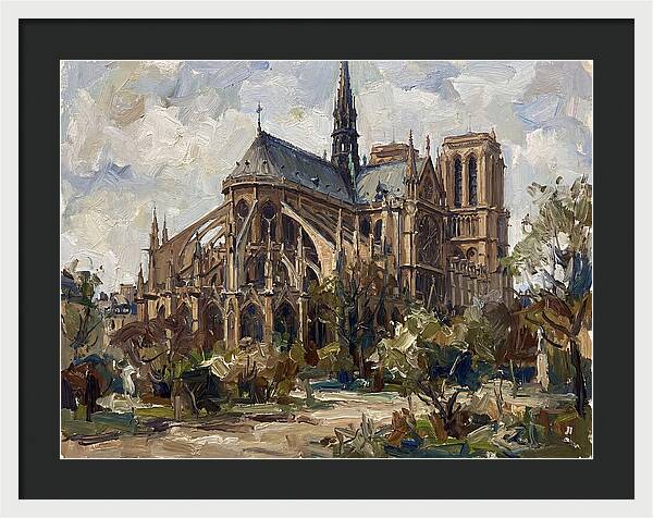 Gothic Cathedral In Nature