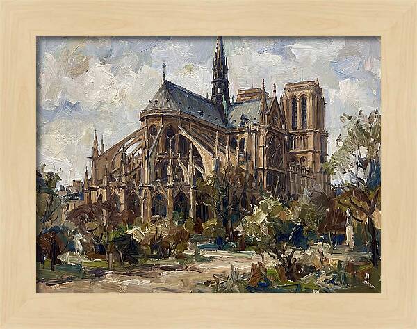 Gothic Cathedral In Nature