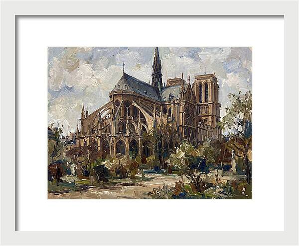 Gothic Cathedral In Nature