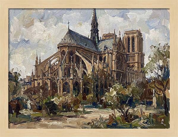 Gothic Cathedral In Nature