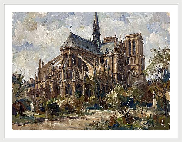 Gothic Cathedral In Nature