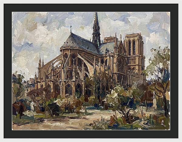 Gothic Cathedral In Nature