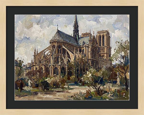Gothic Cathedral In Nature