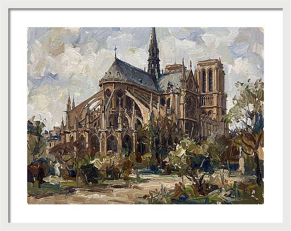 Gothic Cathedral In Nature