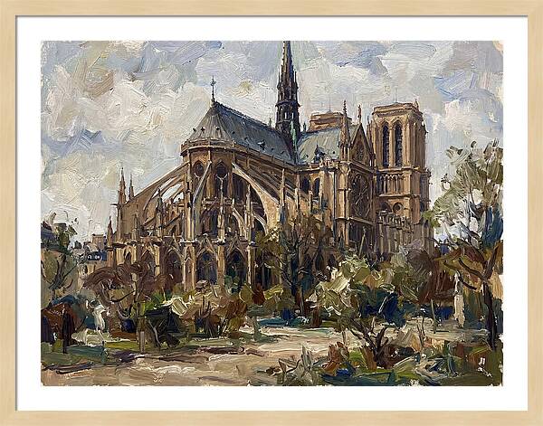 Gothic Cathedral In Nature