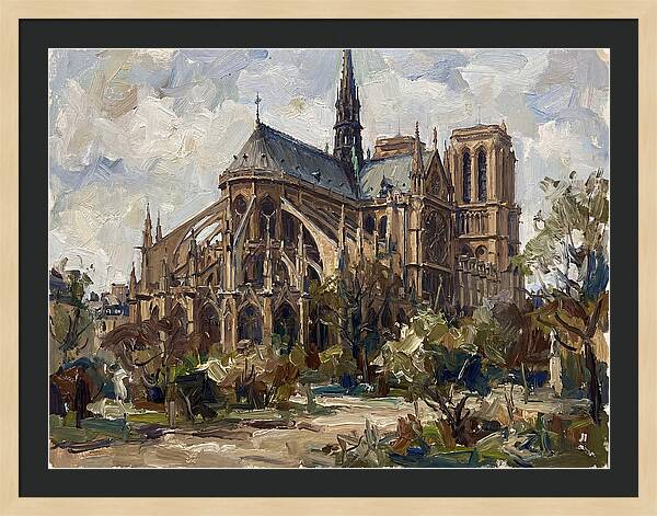 Gothic Cathedral In Nature
