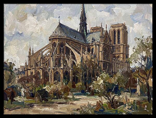 Gothic Cathedral In Nature