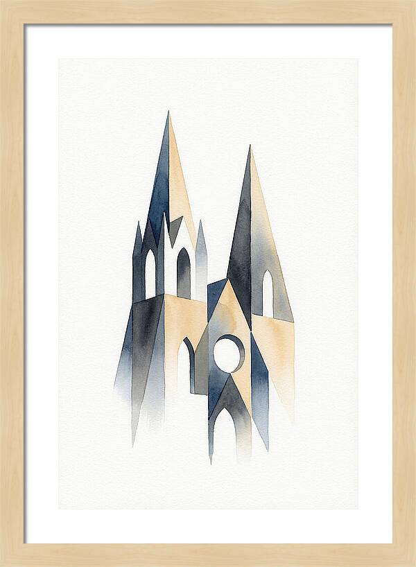 Gothic Cathedral Silhouettes