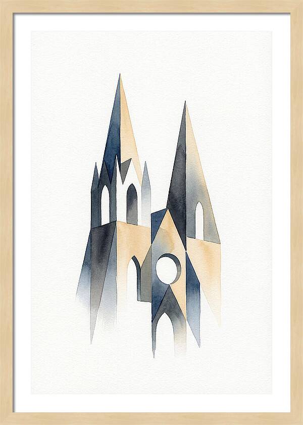 Gothic Cathedral Silhouettes
