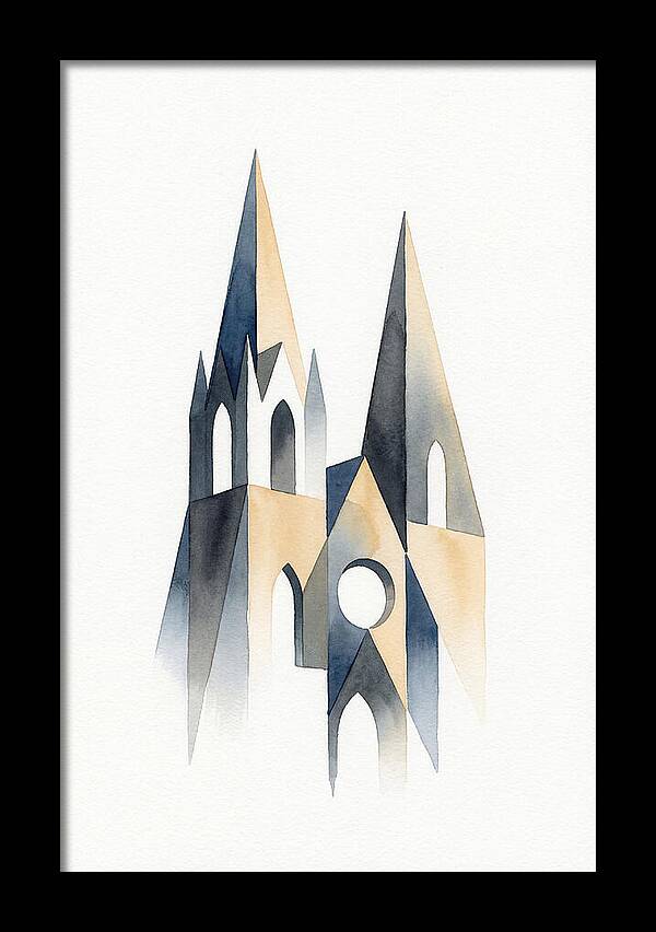 Gothic Cathedral Silhouettes