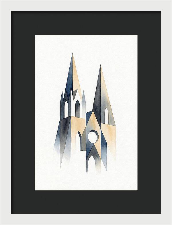 Gothic Cathedral Silhouettes