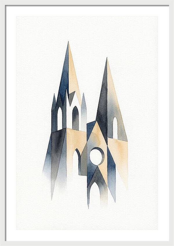 Gothic Cathedral Silhouettes