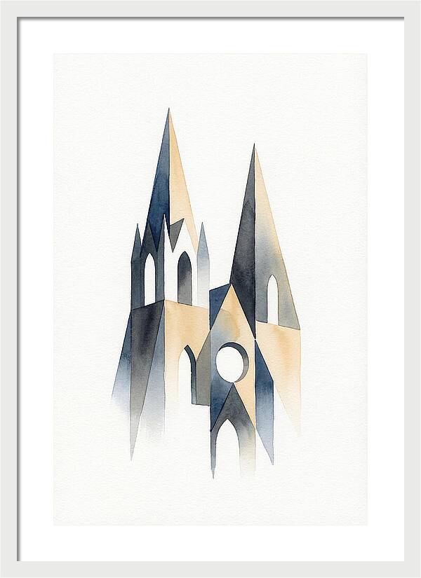 Gothic Cathedral Silhouettes