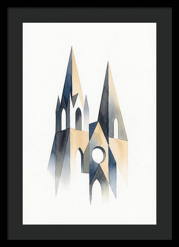 Gothic Cathedral Silhouettes