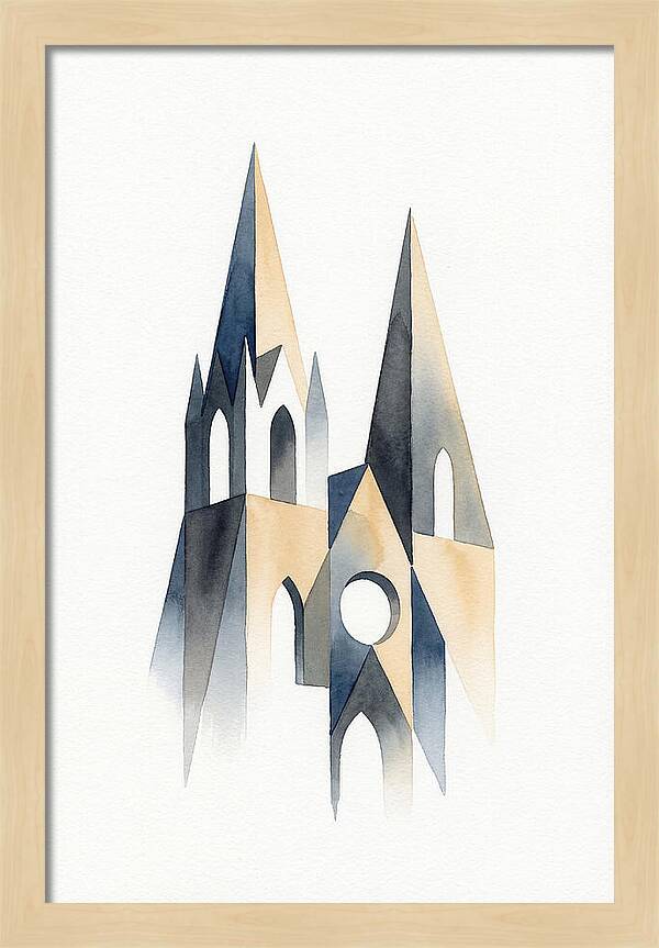 Gothic Cathedral Silhouettes