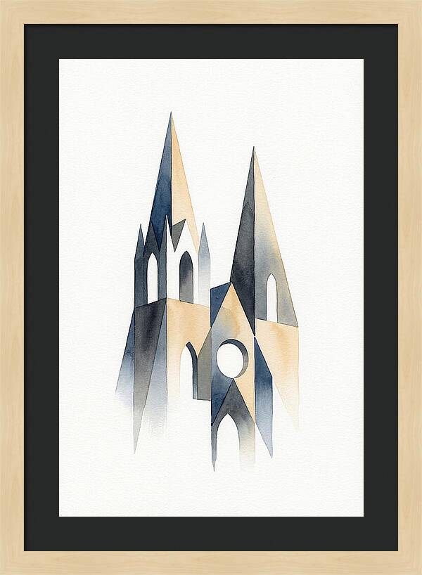 Gothic Cathedral Silhouettes