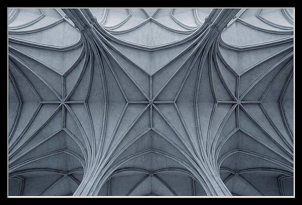 Gothic Ribbed Vaults Above