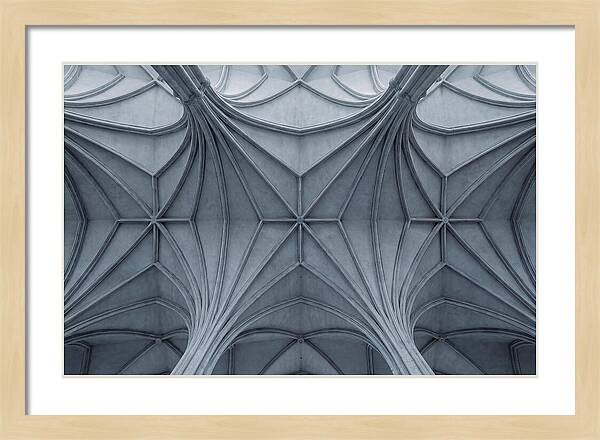 Gothic Ribbed Vaults Above