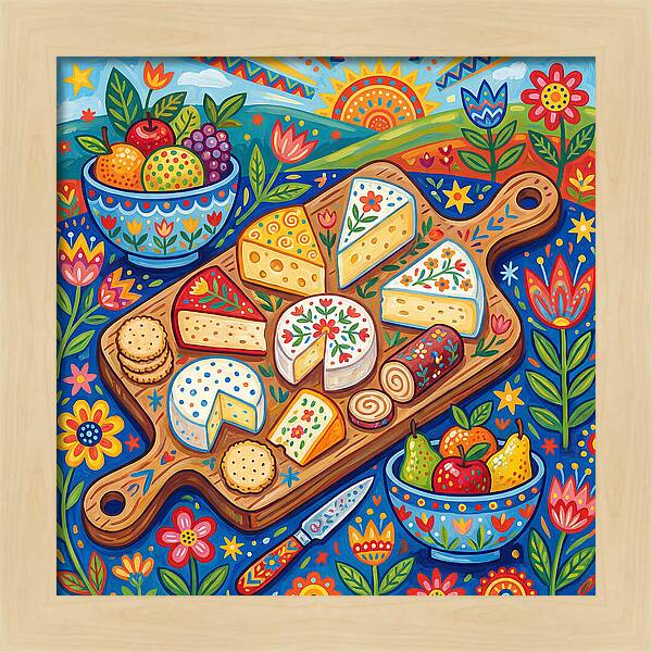 Gourmet Cheese Presentation
